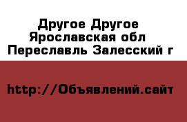 Другое Другое. Ярославская обл.,Переславль-Залесский г.